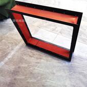 帆布通风管排气管风机软连接伸缩防火耐高温硅胶排烟下料风筒