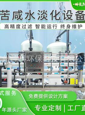 厂家直供 大型苦咸水淡化水处理系统整套设备 苦咸水淡化水处理机