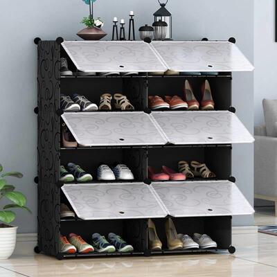 assembly Shoe Rack Shelf Storage Organizer Cabinet shoes鞋柜