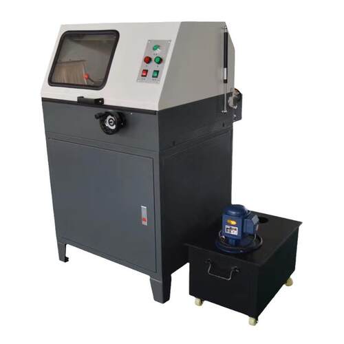 双手摇金相试样切割机QG-3A-L型割截面Φ65mm金相切割机