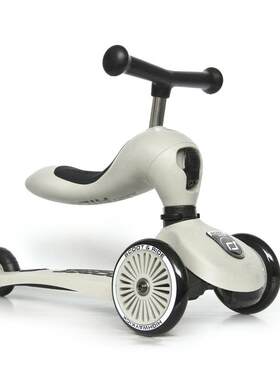 【严选】Scootride进口儿童滑板车1-6岁宝宝车二合一溜溜车扭扭车