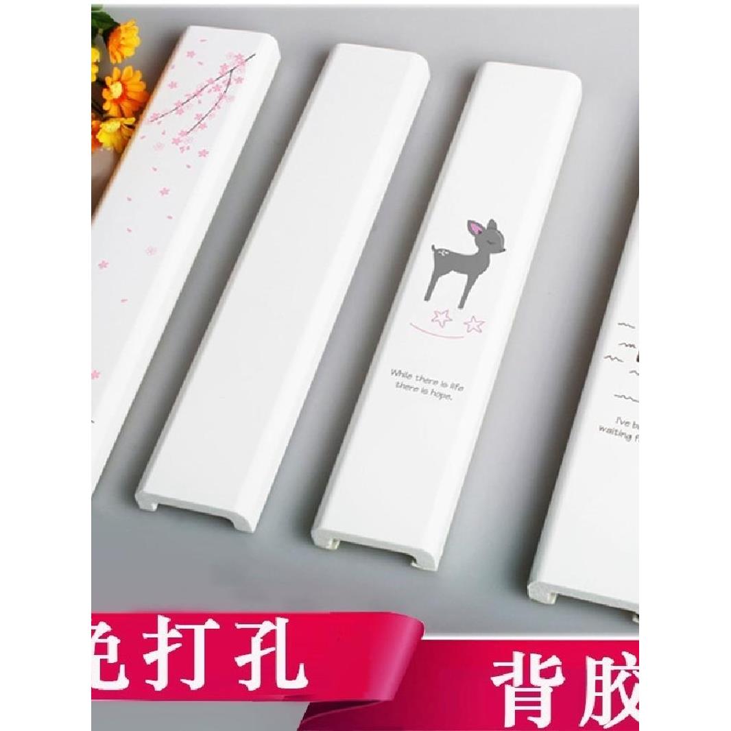 简约创意电线遮挡收纳网线电话电源电视线整理装饰遮线挡线条隐藏