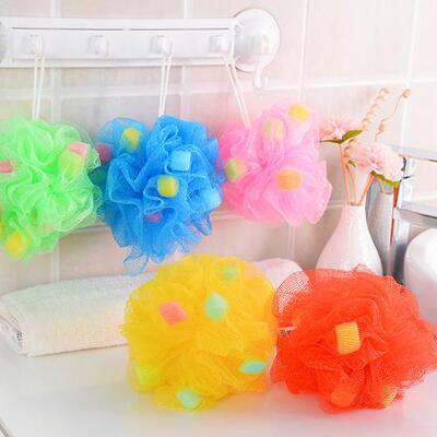 Large sponge bath ball, bath towel, back scrubber, bath flow