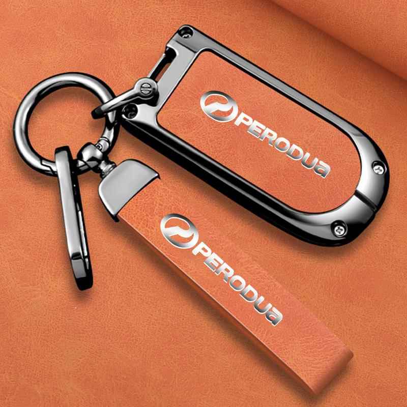 适用北鹿大钥匙套田丰马来西亚PERODUA 跨境钥匙金属全包壳扣高档
