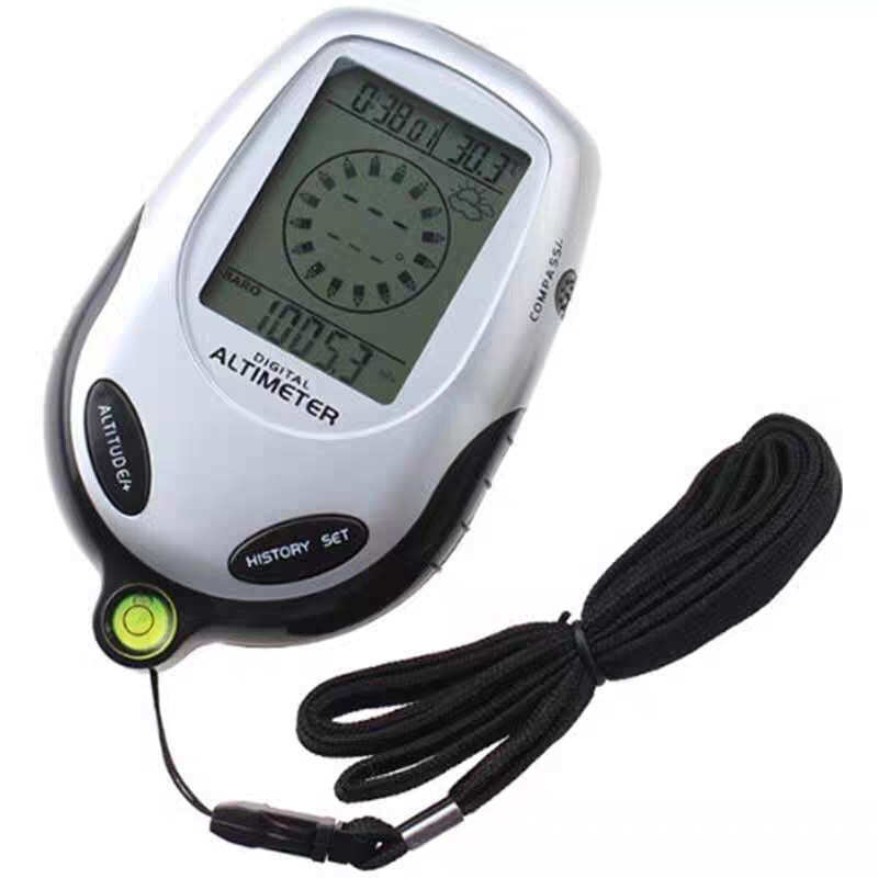 表   海拔多功能 海拔气压计计指北针电子高度计电子 温度计