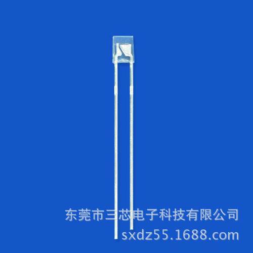 2*3*4方形绿光LED灯珠 234高亮白光发光二极管直插led绿光 二极管
