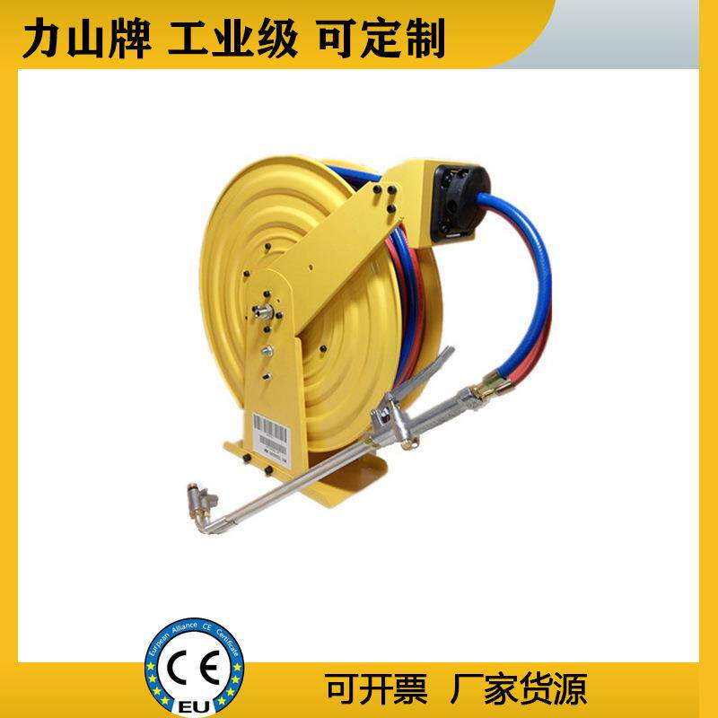 乙炔管卷管器工业级气管自动伸缩高压软管焊接双管氧气卷管器厂家