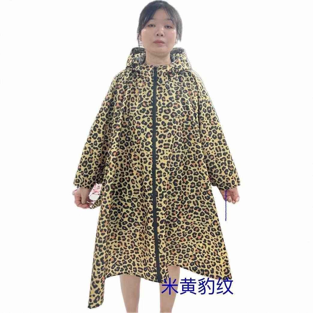 花色户外斗篷雨披雨衣骑行登山雨衣徒步骑车挡雨防水衣