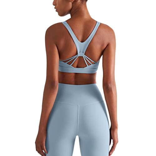 Yoga fitness bra, women's heart support sportswear,