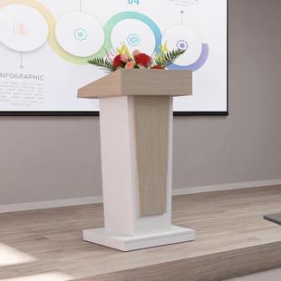 办公室讲台简单演讲会议室前台主持人主席接待处酒店咨询欢迎