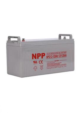 耐普蓄电池NPG12-120Ah免维护太阳能胶体蓄电池12V120AH光伏专用