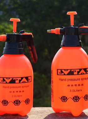 园艺浇花小喷壶 2升喷壶气压小型喷雾器浇水壶消毒压力洒水壶工具