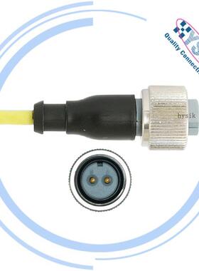 MIL-C-5015 5/8-24UNF螺牙美军标传感器电缆2芯3芯4芯圆形连接器