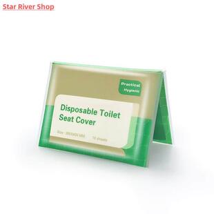 Toilet Solub Disposable Paper Waterproof Cover 50PCS Seat