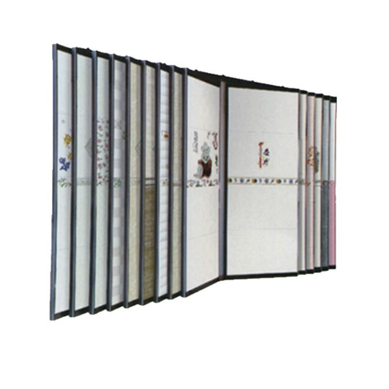 工厂经典款木地板展示架翻页式瓷砖展架多功能金属墙板材展具耐用