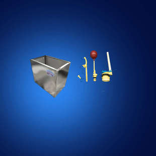 学校公厕便槽高位80升100升不锈钢手拉挂墙式自动冲洗节水大水箱