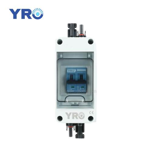 空气开关汇流箱32A63A光伏直流断路器DC550V户外专用防水电池开关