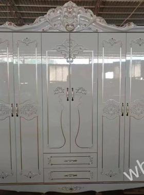 雯CDO1欧式雕花衣柜实木豪华P5门6用门家容量室卧储物柜橱法式衣