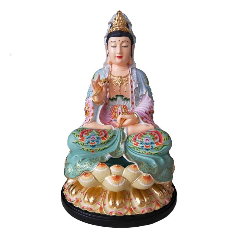 高档色定制木雕佛佛像修复佛像贴金像翻加新工彩绘上 加工厂