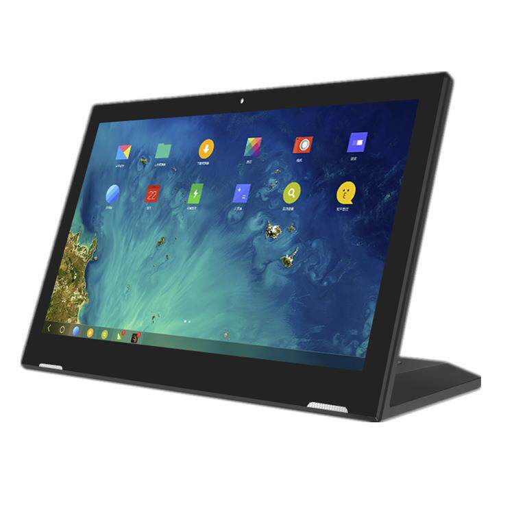 13.3寸L型安卓一体机 触摸轻薄平板会议一体机 NFC叫号机源头厂家