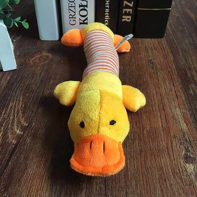 dog toys pet puppy chew squeaker squeaky plush sound duck pi