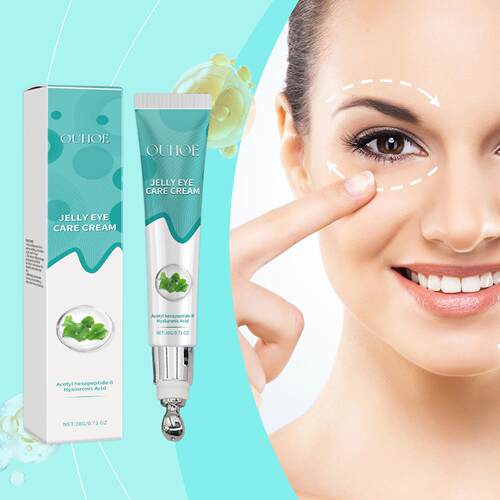 OUHOE Rolling Massage Eye Cream - Moisturizing, Smooth, and