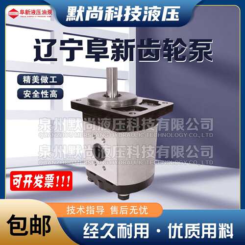 阜新液压 齿轮泵CBTx-F563 F580 -B CBT-F325 铝合金液压油泵