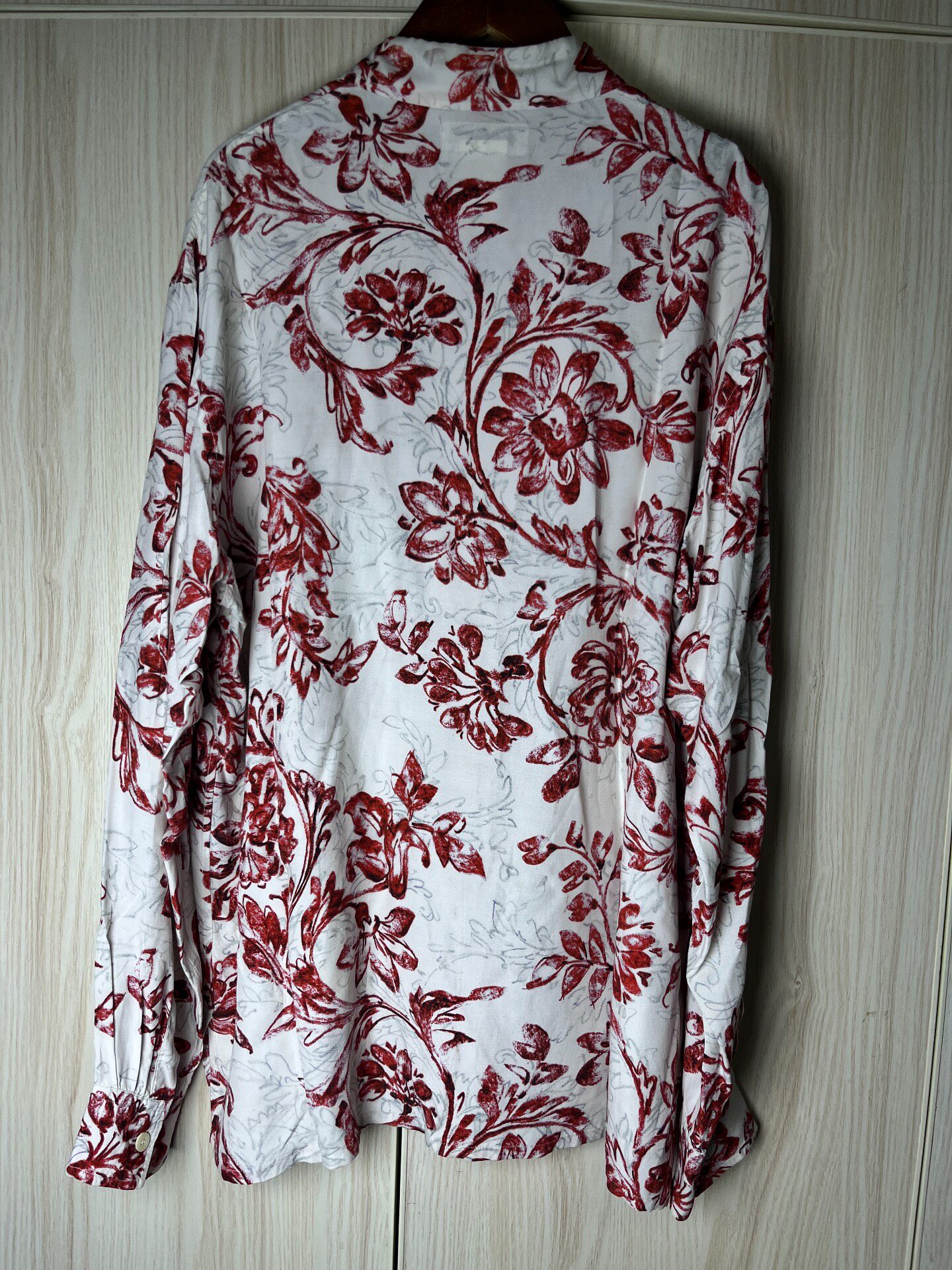 Yohji Yamamoto 01ss Floral Shirt — front