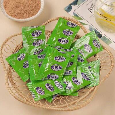 加果多酸梅粉辣椒盐陈皮粉沾水果商用小包话梅粉甘梅粉梅子粉调料