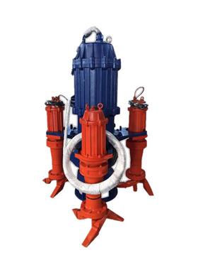 【潜水泥泵厂家供应NS341Q抽沙泵潜水吸】泵浆池沙塘清污自带搅拌