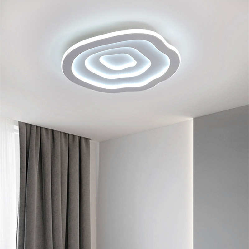 卧室云朵吸顶灯年轮梯田客厅灯饰简约现代书房餐厅主次卧新款灯具