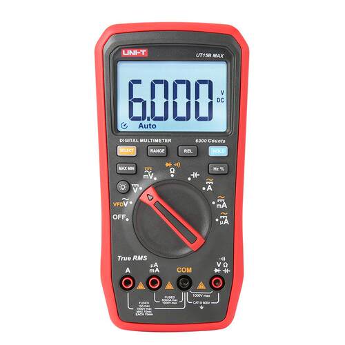 优利德UT15B MAX/UT17B MAX/UT18B MAX手持式真有效值数字万用表