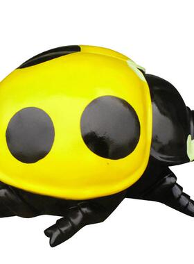 庭院园林仿真昆虫七星瓢虫小甲虫公园儿童凳子有趣桌椅厂家热销