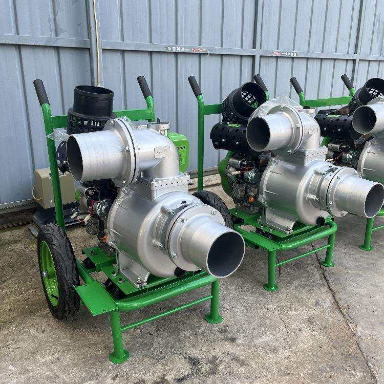 果树满管送水应急排涝抗水泵柴油VJX寸自洪泵小吸型一体机