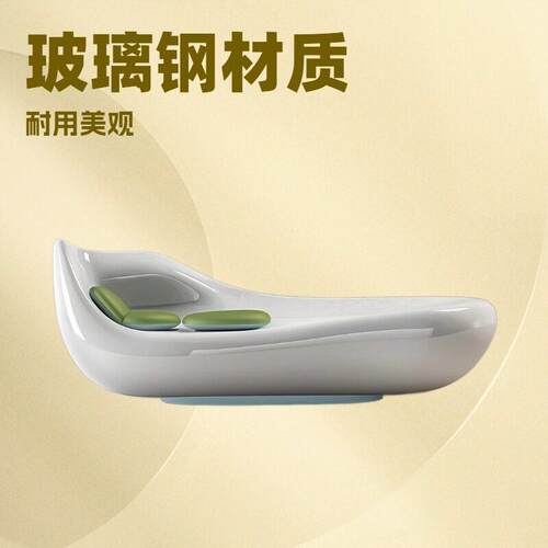 玻璃钢现休闲椅商用耐磨座椅候客区休息椅防水防晒抗老化