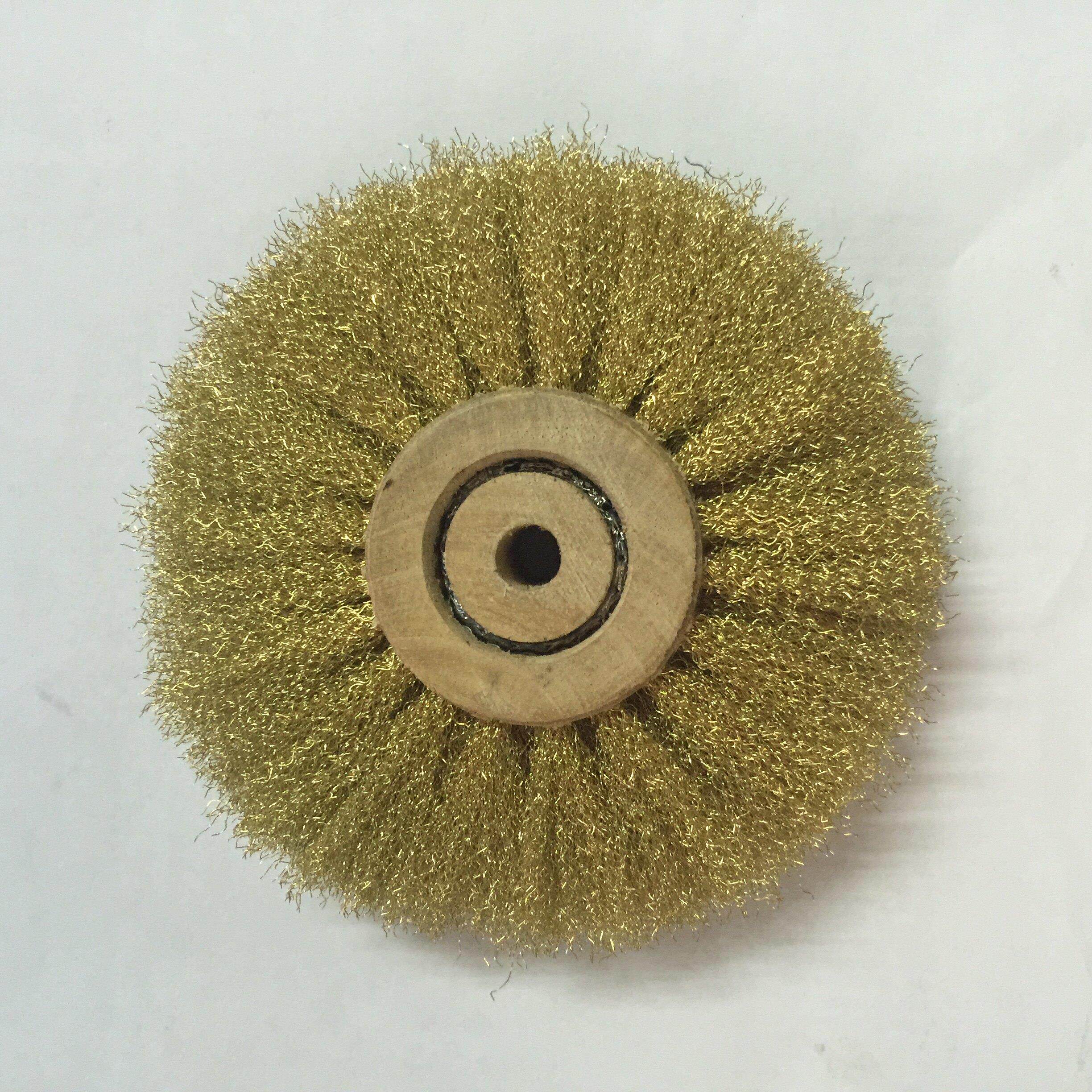 供应直径200MM木芯铜丝轮/铜丝刷/刷子/工业刷 钢丝刷轮 抛光轮子