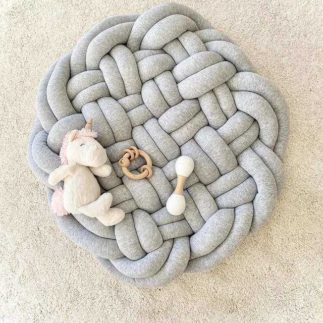 INS手工编织圆垫儿童坐垫靠枕装饰地垫自然风拍摄道具,居家布艺,靠垫/抱枕,淘宝优惠券,粉丝福利购,淘宝优惠卷