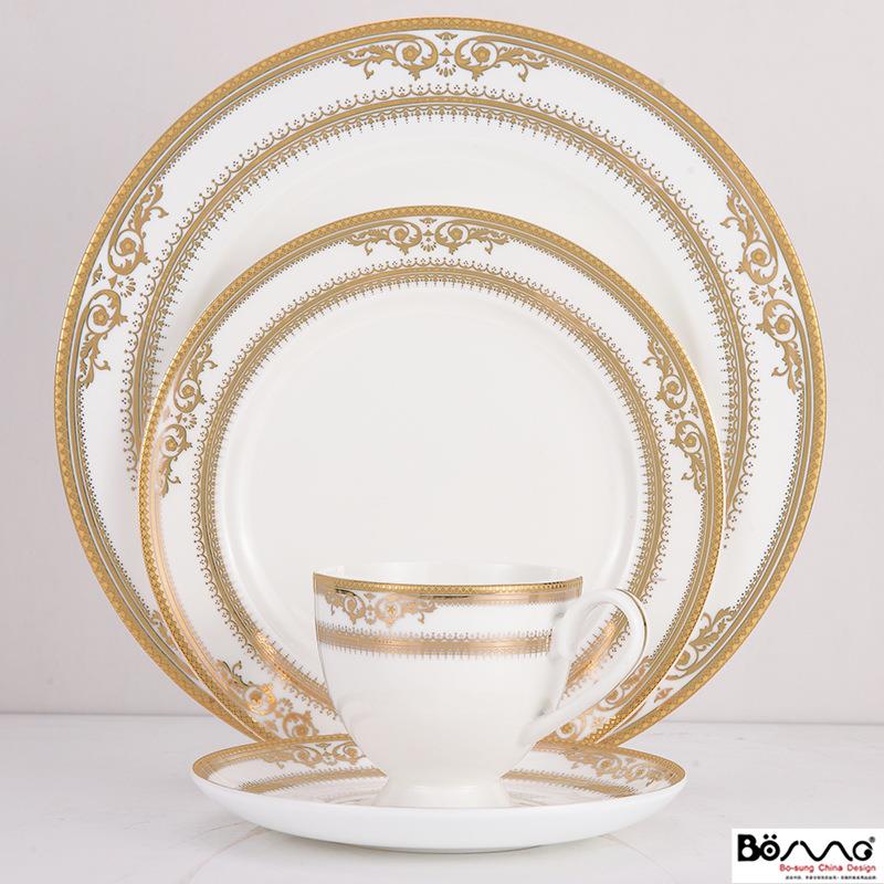 厂供餐厅骨瓷牛扒牛排盘家用陶瓷西餐盘菜盘咖啡茶杯糕点碟套装