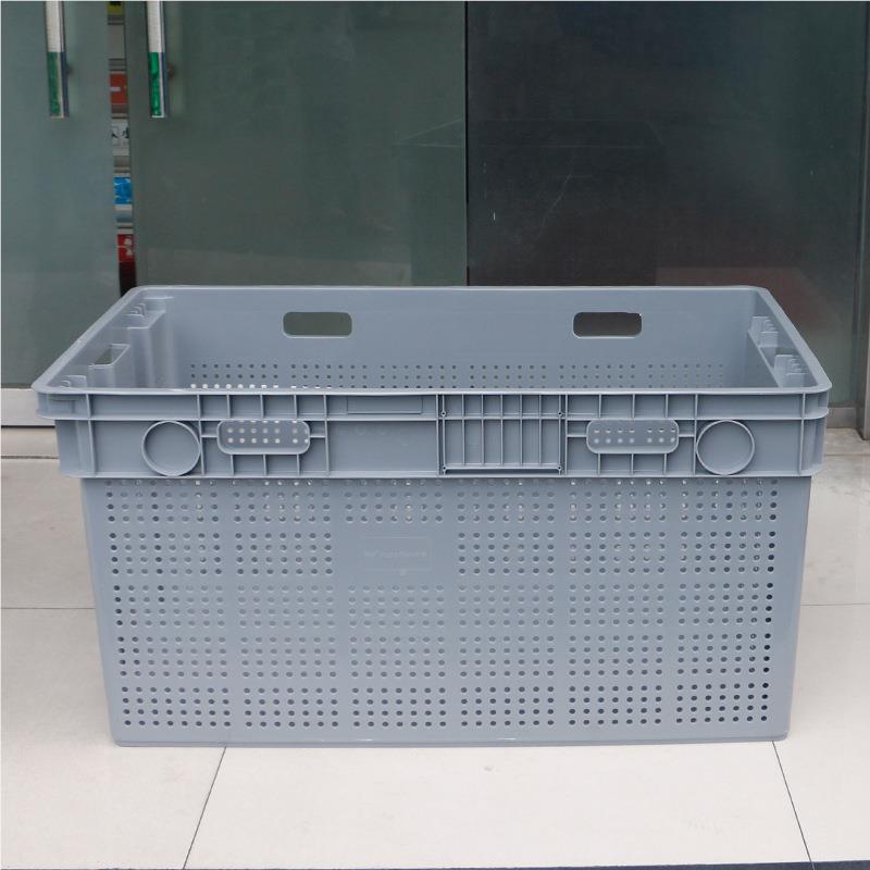 周转筐塑VFD料1米错位框大运快递号服装塑胶箱输蔬菜水果箱收纳加