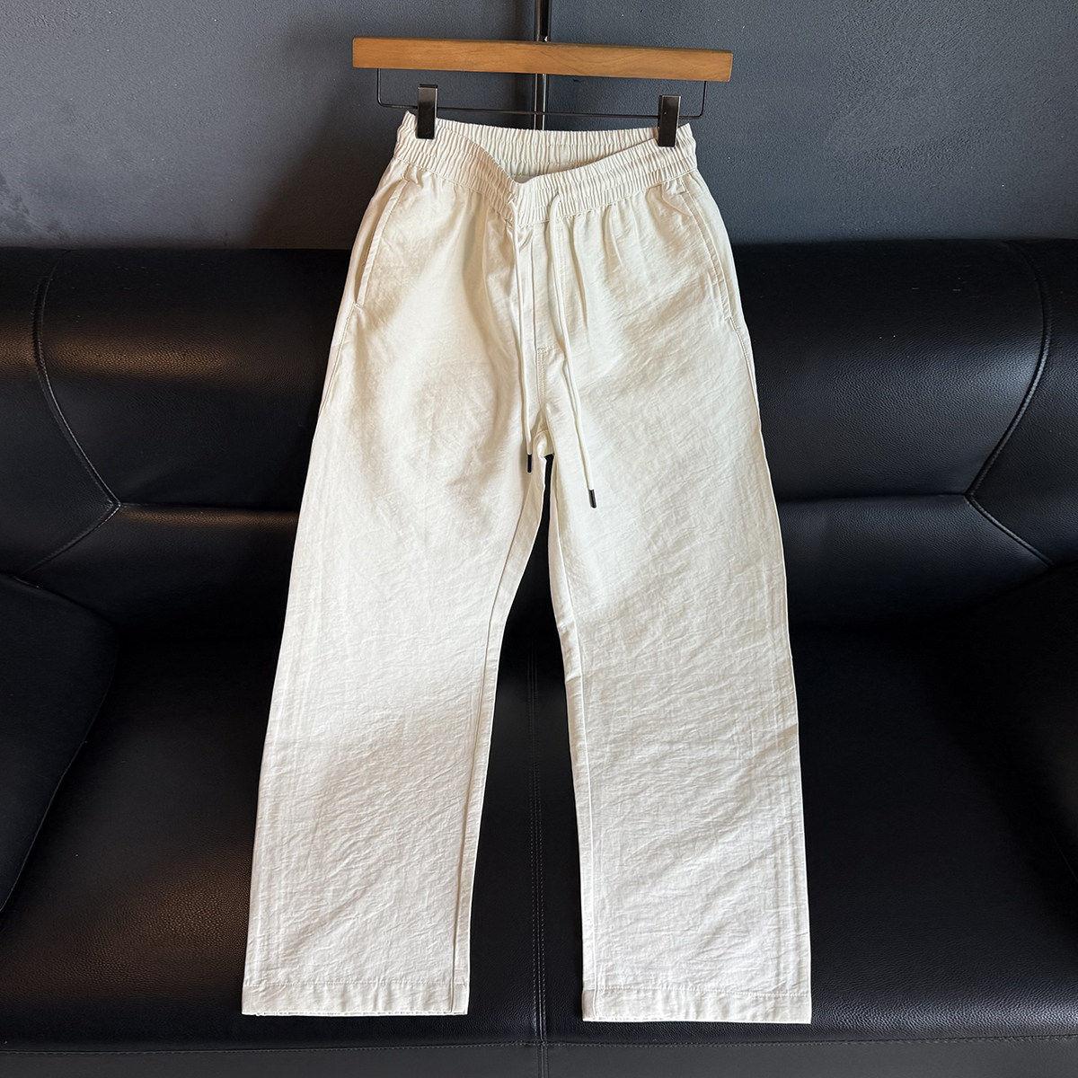 『DMXUXM』新品好物~简约色调~新款百搭休闲简约宽松直筒牛仔裤男