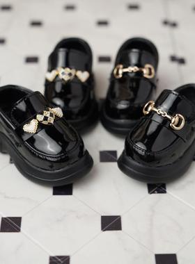 BJD乐福鞋1/4比例熊妹MDD兔豆豆适用奶白色奶茶黑色现货