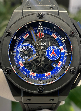 限量200块98新48mm宇舶表王者至尊716.CI.0123.R镂空自动机械男表