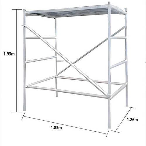 126型镀锌脚手架扣件螺丝长短拉杆拆卸建筑建材工地高空平台架