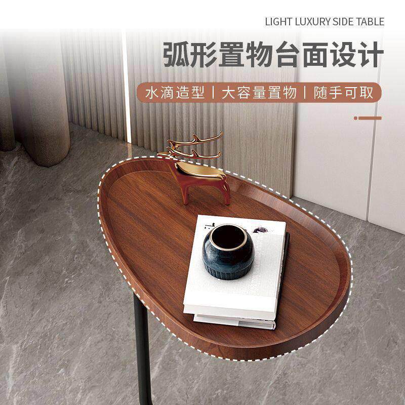 Small coffee table, sofa side table, small table, movable图片