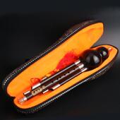 正品 全黑木葫芦丝考级成人业演檀奏型降调c调专初学者高级乐器f调