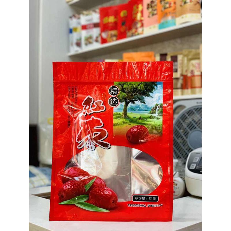 无产地容量三四斤红枣核桃塑料包装袋礼包袋子分装打包加厚质感好