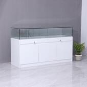 样品展览陈列柜珠宝首饰柜台博物馆文物展台商场玻璃柜展示柜定制