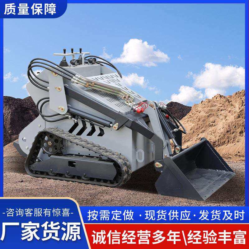 出口加拿大ZA450小型滑移装载机养殖场家用铲车履带式装载机