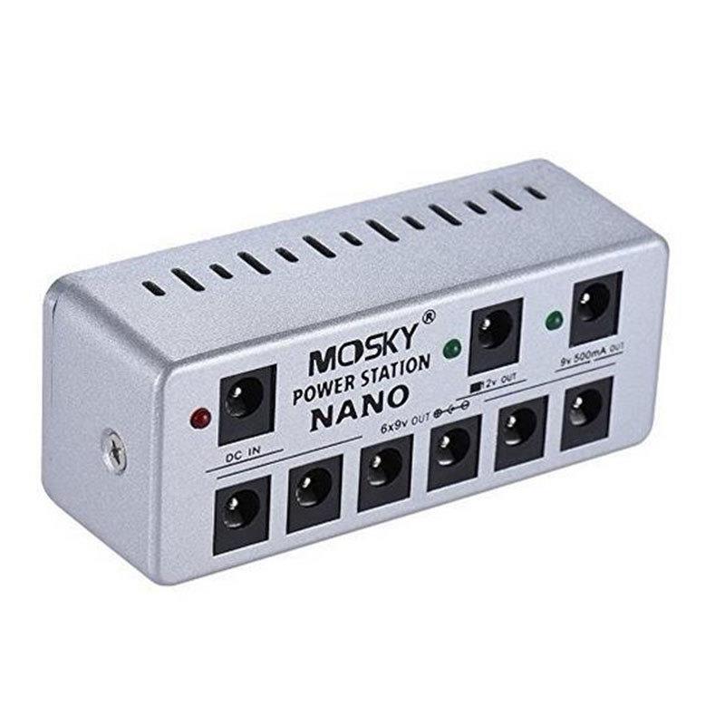 MOSKY独立电源 降噪 单块效果器综合多路9v12v稳压迷你便携一带多