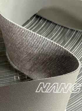 蓝歌红色光面皮灰色亚光包辊带合成橡胶皮糙面带纺织设备配件